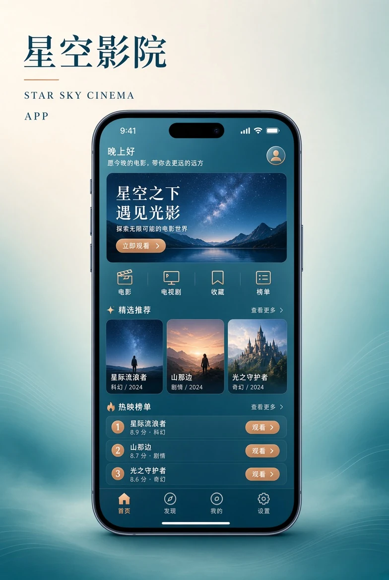 星空影院APP移动浏览